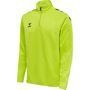 Hummel Hmlcore Xk Half Zip Poly Sweat - lime popsicle