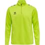 Hummel Hmlcore Xk Half Zip Poly Sweat - lime popsicle