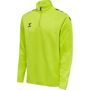 Hummel Hmlcore Xk Half Zip Poly Sweat - lime popsicle