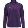 Hummel Hmlcore Xk Half Zip Poly Sweat - acai