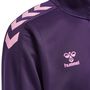 Hummel Hmlcore Xk Half Zip Poly Sweat - acai
