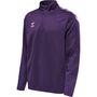 Hummel Hmlcore Xk Half Zip Poly Sweat - acai