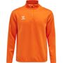 Hummel Hmlcore Xk Half Zip Poly Sweat - orange tiger