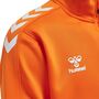 Hummel Hmlcore Xk Half Zip Poly Sweat - orange tiger