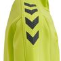 Hummel Hmlcore Xk Half Zip Poly Sweat Kids - lime popsicle