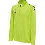 Hummel Hmlcore Xk Half Zip Poly Sweat Kids - lime popsicle