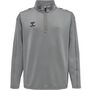 Hummel Hmlcore Xk Half Zip Poly Sweat Kids - grey melange