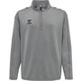 Hummel Hmlcore Xk Half Zip Poly Sweat Kids - grey melange