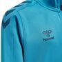 Hummel Hmlcore Xk Half Zip Poly Sweat Kids - blue danube