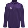 Hummel Hmlcore Xk Half Zip Poly Sweat Kids - acai/white