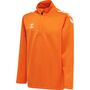 Hummel Hmlcore Xk Half Zip Poly Sweat Kids - orange tiger