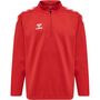 Hummel Hmlcore Xk Half Zip Poly Sweat Kids - true red