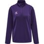 Hummel Hmlcore Xk Half Zip Sweat Woman - acai
