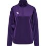 Hummel Hmlcore Xk Half Zip Sweat Woman - acai/white