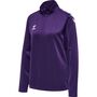 Hummel Hmlcore Xk Half Zip Sweat Woman - acai/white