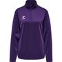 Hummel Hmlcore Xk Half Zip Sweat Woman - acai/white