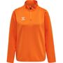 Hummel Hmlcore Xk Half Zip Sweat Woman - orange tiger