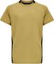 Hummel Hmlcima Xk T-Shirt S/S Kids - antique gold