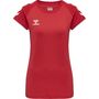 Hummel Hmlcore Volley Stretch Tee Wo - true red