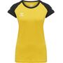 Hummel Hmlcore Volley Stretch Tee Wo - blazing yellow