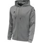 Hummel Hmlcore Xk Poly Zip Hood Sweat - grey melange