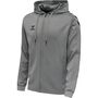 Hummel Hmlcore Xk Poly Zip Hood Sweat - grey melange