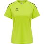 Hummel Hmlcore Xk Core Poly T-Shirt S/S Wo - lime popsicle