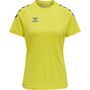 Hummel Hmlcore Xk Core Poly T-Shirt S/S Wo - blazing yellow/true blue