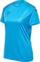 Hummel Hmlcore Xk Core Poly T-Shirt S/S Wo - blue danube