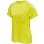 Hummel Hmlcore Xk Core Poly T-Shirt S/S Wo - blazing yellow