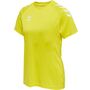 Hummel Hmlcore Xk Core Poly T-Shirt S/S Wo - blazing yellow