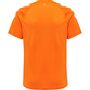 Hummel Hmlcore Xk Core Poly T-Shirt S/S Ki - orange tiger