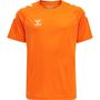 Hummel Hmlcore Xk Core Poly T-Shirt S/S Ki - orange tiger