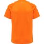 Hummel Hmlcore Xk Core Poly T-Shirt S/S Ki - orange tiger