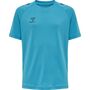 Hummel Hmlcore Xk Core Poly T-Shirt S/S Ki - blue danube