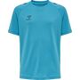 Hummel Hmlcore Xk Core Poly T-Shirt S/S Ki - blue danube
