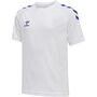 Hummel Hmlcore Xk Core Poly T-Shirt S/S Ki - white/true blue