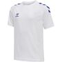 Hummel Hmlcore Xk Core Poly T-Shirt S/S Ki - white/true blue