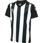 Hummel Hmlcore Xk Striped Jersey Kids S/S - black/white