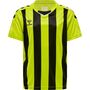 Hummel Hmlcore Xk Striped Jersey Kids S/S - lime popsicle/black