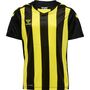 Hummel Hmlcore Xk Striped Jersey Kids S/S - black/blazing yellow