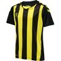 Hummel Hmlcore Xk Striped Jersey Kids S/S - black/blazing yellow