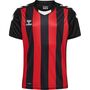 Hummel Hmlcore Xk Striped Jersey Kids S/S - black/true red