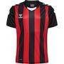 Hummel Hmlcore Xk Striped Jersey Kids S/S - black/true red