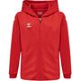 Hummel Hmlcore Xk Poly Zip Hood Sweat Kids - true red
