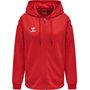Hummel Hmlcore Xk Poly Zip Hood Sweat Woma - true red