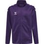 Hummel Hmlcore Xk Poly Zip Sweat Kids - acai/white
