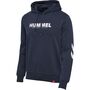 Hummel Hmllegacy Logo Hoodie - blue nights