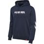 Hummel Hmllegacy Logo Hoodie - blue nights