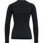 Hummel Hmlclea Seamless Tight T-Shirt Ls - black melange